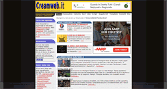 Desktop Screenshot of creamweb.it
